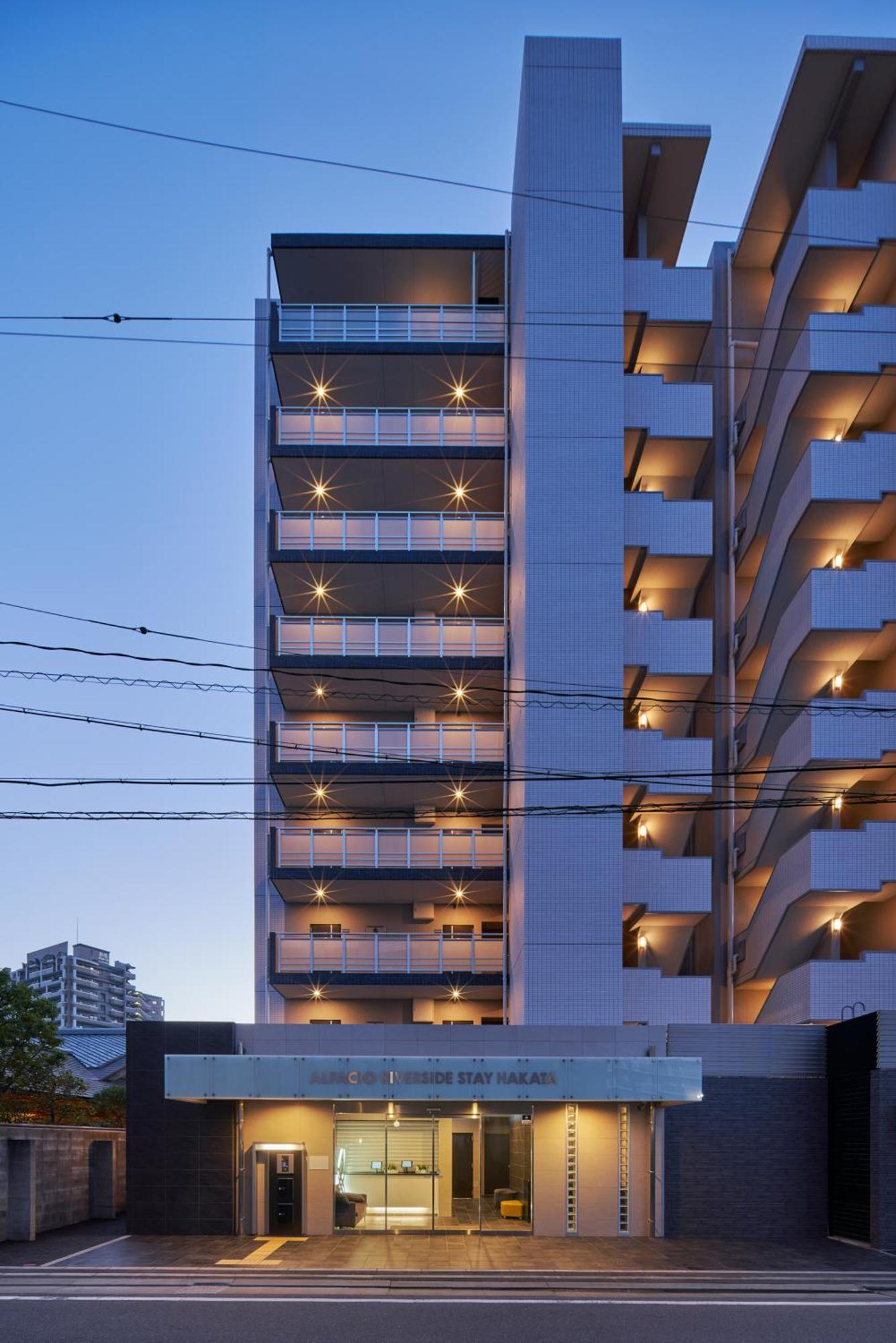 Alfacio Riverside Stay Hakata Fukuoka  Esterno foto